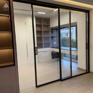 Perfil de <span class=keywords><strong>Puerta</strong></span> Corredera de Aluminio ZEYI, Solución de Lujo <span class=keywords><strong>para</strong></span> Villas, Puertas Correderas de Patio, Mecanismo Suave de Vidrio, Bisagras <span class=keywords><strong>para</strong></span> Bodega - Product Image 3