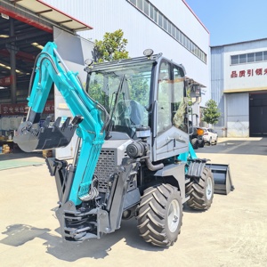 <span class=keywords><strong>Mini</strong></span> excavatrice hydraulique de chargeur de <span class=keywords><strong>pelle</strong></span> rétro pour de petites fermes avec la conception remorquable - Product Image 1