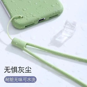 Silicone Phone Lanyard Braided Cord With Plastic Buckle Multicolor Mobile Phone Strap For Convenient Carrying - Product Image 3