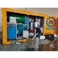 Machine de revêtement thermoplastique sans tranchée FIPP pour eau chaude, contrôlée par PLC, 70 kW, garantie 1 an, pour la modernisation des égouts municipaux