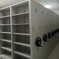 Étagères de rangement d'archives modernes réglables, rayonnages mobiles/armoires mobiles/bibliothèques pour bibliothèques, gymnases et bureaux - Mobilier de bureau et d'archives