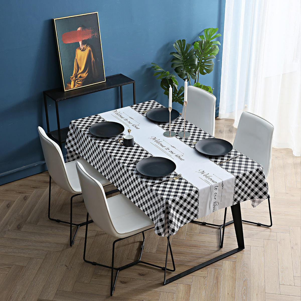 Estilo europeo sencillo - pata de gallo