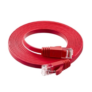 Nhà Máy giá chất lượng phẳng mạng RJ45 cat6 Cáp 305m CCA cat6A UTP trong nhà ngoài trời LAN Cáp Cat 6 Ethernet cáp internet - Product Image 3