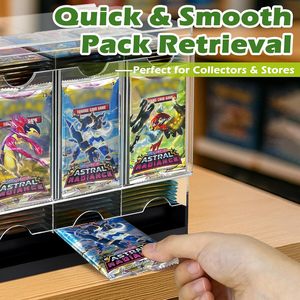 ตู้ใส่การ์ดอะคริลิคใสแบบพรีเมียม 3 ช่อง สำหรับการ์ดสะสม การ์ดกีฬา และการ์ดบูสเตอร์ - กันน้ำ ประกอบง่าย - Product Image 2