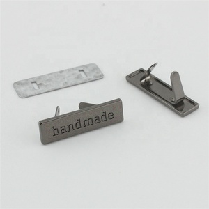 Nolvadex World 36*10Mm Nhãn Chữ Bằng Kim Loại Thủ Công Theo Yêu Cầu, Nhãn Kim Loại May Nhãn Trang Trí Tên Cho Túi Xách - Product Image 4