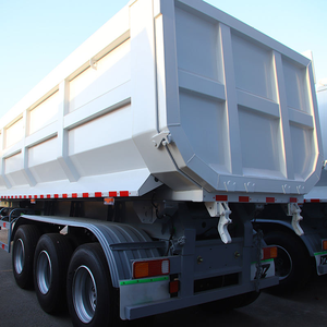 Camion benne basculante à trois essieux de type U et semi-remorque benne arrière à vendre - Product Image 6