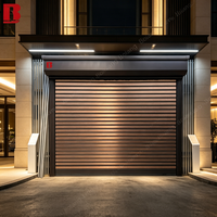 Portes de garage électriques de luxe certifiées CE Bolang, portes à enroulement, commande personnalisée par application WiFi, isolation thermique rembourrée de mousse, silencieuses