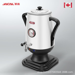 กาต้มน้ำไฟฟ้า Jacal ขนาด 1.8 ลิตร พร้อมเกจวัดอุณหภูมิและก๊อกสำหรับชงชา - Product Image 5