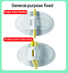 Tabung makan penutup kateter fixiasi perlengkapan Foley Drain Tubing Patch perekat stiker dialisis geopeal - Product Image 4