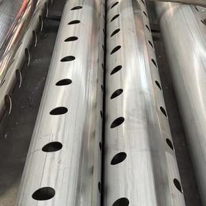 Rundlochfilterrohr, Spiralstanzloch-Rillen-Tiefbrunnenrohr, Edelstahl-Perforationsrohr - Product Image 3