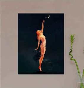 Custom Pattern Anime Digital Printed Square <strong>Paper</strong> <strong>Wall</strong> <strong>Scroll</strong> Poster Waterproof UV Resistant Eco-Friendly Lightweight Hanging - Product Image 2