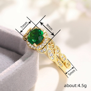 Anello di coppia in stile palazzo vintage, gioiello da donna di lusso leggero, accessorio elegante, regalo. - Product Image 4