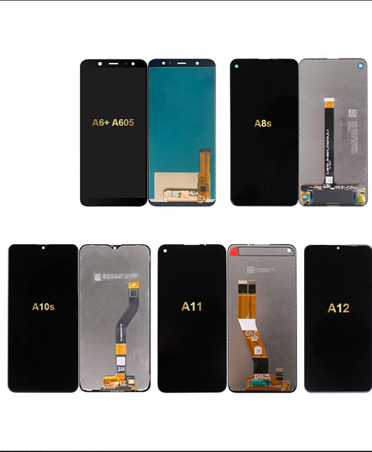 Lcds Replacement Display for Samsung A6+ A605 A8s A10s A11 A12 A13 A14 A20 A24 A30 A34 Touch Screen Digitizer Assembly