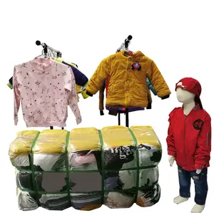 Lovely Used Children Jacket For Winter Sales In Bales Great Quality Factory Supplier Secondhand Clothing
