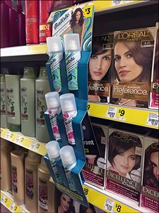 Siêu thị Sidekick hiển thị đứng bên cánh hiển thị giá treo tường hiển thị các tông cho chăm sóc da mỹ phẩm Pet Snacks - Product Image 3