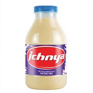 Leche Condensada Ichnya Esterilizada y Endulzada en Botella, Certificada Sin Lactosa, 900g - Product Image 1