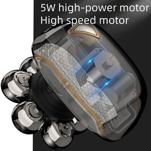 Rasoir électrique rechargeable pour rasage d'hommes chauve <span class=keywords><strong>auto</strong></span> et rasage tondeuse à cheveux rasoir pour hommes rasoirs et tondeuses hommes - Product Image 6