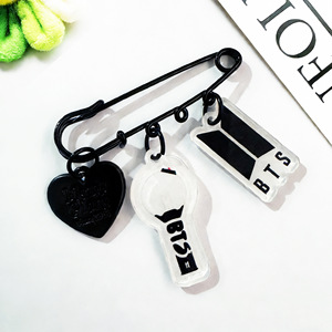 Custom Acrylic Support Stick Cartoon Plane Clothes Bag Ami Stick Pin Brooch Accessories Souvenir Gift - Product Image 4