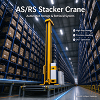 Grue empileuse ASRS haute vitesse pour la manutention automatisée des palettes, équipement de récupération pour l'exécution des commandes e-commerce et l'entreposage intelligent