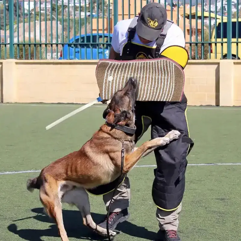 Venda imperdível manga durável para braço de cachorro para treinamento de cães, brinquedo durável para morder e puxar para proteção