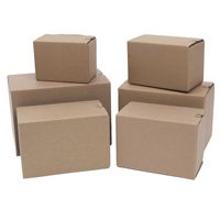 Boîte d'expédition imprimée de flûte e personnalisée emballage en papier boîte de commerce à ouverture facile avec fermeture à glissière