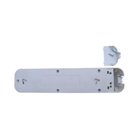Prise d'extension 3 voies/2 broches/norme UE/mise à la terre/interrupteur principal/rallonge 2Xusb multiprise prises électriques carte d'extension