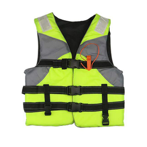 Chaleco Salvavidas de Seguridad para Adultos, para Uso en Barcos y Marinos, con Correas Ajustables, Tira Reflectante y Silbato de Emergencia, Venta al Por Mayor - Product Image 4