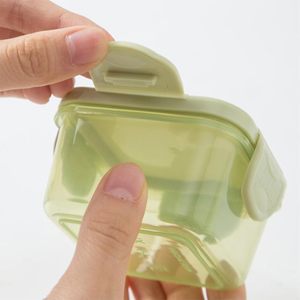 Ensemble de contenants alimentaires pour bébé en plastique de 60 ml, populaires en 2024, avec couvercles, mini boîte de rangement personnalisée pour la cuisine, conteneur alimentaire transparent - Product Image 2
