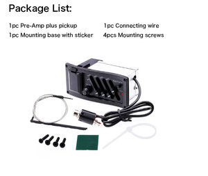 نظام مكبر صوت للجيتار بأربعة نطاقات EQ 7545، مبيعات مباشرة من المصنع، معادل صوت رباعي النطاقات - Product Image 2