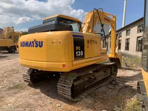 Excavatrice Komatsu PC130 d'occasion de 12,5 tonnes, modèle 2022, avec moteur PLC, boîte de vitesses, pompe et roulement, origine Japon - Product Image 2