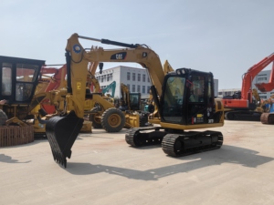 รถขุดตีนตะขาบ Caterpillar 307D ขนาด 3 ตัน พร้อมบุ้งกี๋ขุดขนาด 0.12 ลูกบาศก์เมตร มือสอง - Product Image 2