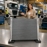 Intercooler de haute qualité pour camion OEM A6345010101KZ pour MERCEDES-BENZ MB 0500 RSD BUS Camion lourd DIMENSIONS DU NOYAU 925*752*64MM