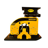 Plaque compacteuse rotative haute performance pour excavatrice, best-seller en Europe pour la construction routière