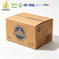 Boîte d'emballage personnalisée pour poulpe congelé 10 kg, carton ondulé pour fruits de mer, pour le stockage à froid et la distribution d'aliments surgelés