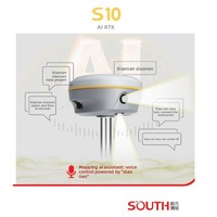 Alat Survei RTK Kamera Ganda Southern S10 AI dengan Kontrol Suara, Penerima GNSS, Perangkat Pengukuran Tata Letak Real-Scene, Cina