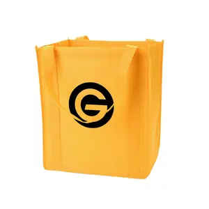 Custom Digital Printing Non-Woven Tote Bag Reusable Pp Matte Laminated Non Woven Shopping Bags