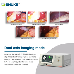 Système de caméra endoscopique SNUKE 4K, mode d'imagerie bi-axiale, écran tactile, instrument chirurgical vétérinaire - Product Image 1