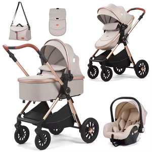 Cochecito de Paseo FangZhuo, Modelo de Lujo 3 en 1, con Asiento Elevado para Bebé - Product Image 3
