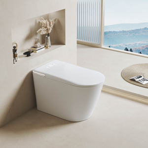 Ventes directes d'usine Toilettes en céramique intelligentes Salle de bains Articles sanitaires Toilettes intelligentes électroniques automatiques WC - Product Image 5