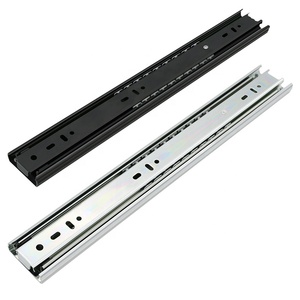 HVPAL45KG Glissières de tiroir à roulement à billes à usage intensif 3 sections 8-40 pouces à encliqueter | <span class=keywords><strong>Quincaillerie</strong></span> pour meubles d'armoire - Product Image 3