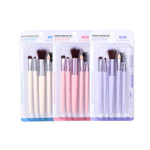 ชุดแปรงแต่งหน้าแอลเอ็มท็อป 5 ชิ้นแปรงปัดแป้งขนสังเคราะห์สำหรับอายแชโดว์ SY609 - Product Image 5