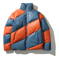 Veste matelassée personnalisée LULUSEN Logo Streetwear pour hommes, veste matelassée multicolore de grande taille, veste gonflée rembourrée de duvet