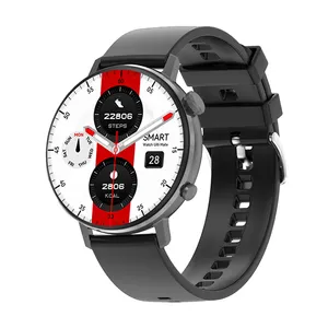DT 1号智能手表AMOLED圆形触摸屏NFC指南针健身跟踪器运动DT88最大男女智能手表