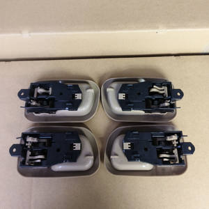 내부 도어 핸들 내부 전면 왼쪽 오른쪽 운전자 승객 측면에 맞는 도요타 Sienna 1998-2003 베이지 그레이 색상 - Product Image 6