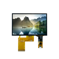 Módulo de Pantalla LCD TFT JDW de 7 Pulgadas, Pantalla Táctil Capacitiva, Resolución 800x480, Brillo de 500 cd/m², Interfaz Paralela TTL RGB-24bit