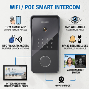 Sistema <span class=keywords><strong>de</strong></span> Videoportero WiFi Hiwink 2K 5GHz Tuya con Detección <span class=keywords><strong>de</strong></span> Movimiento por Radar, <span class=keywords><strong>Kit</strong></span> <span class=keywords><strong>de</strong></span> Videoportero <span class=keywords><strong>de</strong></span> Aluminio IP65, Intercomunicador <span class=keywords><strong>de</strong></span> <span class=keywords><strong>Seguridad</strong></span> para Múltiples Villas - Product Image 1
