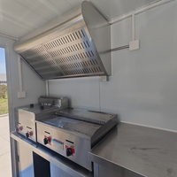 Camión de Comida Rápida con Cocina Completa, Servicio de Catering, Pizza, Hamburguesas, Restaurante en Contenedor, Bar en Venta en EE. UU. y Australia, Remolque de Comida