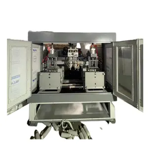 ZY65-1semi-automatic ldpe hdpe pp pe, mesin cetak tiup ekstrusi kecil, mesin cetak tiup Putar