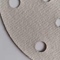 Disque abrasif en oxyde d'aluminium floqué 400 grains, 6 pouces (150 mm), auto-agrippant, pour usage à sec, OEM