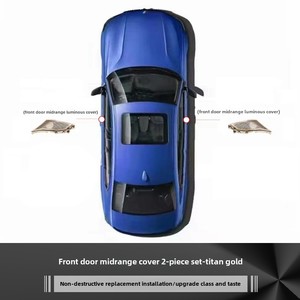 2024 New 5 Series tương thích cao-tần số một trụ cột mái Loa nâng cấp môi trường xung quanh ánh sáng nội thất phụ kiện bầu không khí mái - Product Image 6
